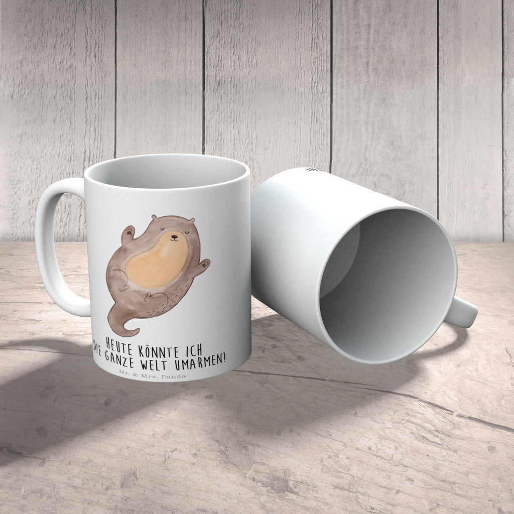 Tasse Otter Umarmen Otter Seeotter See Otter Becher, Kaffeetasse, Kaffeebecher, Tee, Frühstück, Büro  Otter,  Fischotter,  Seeotter