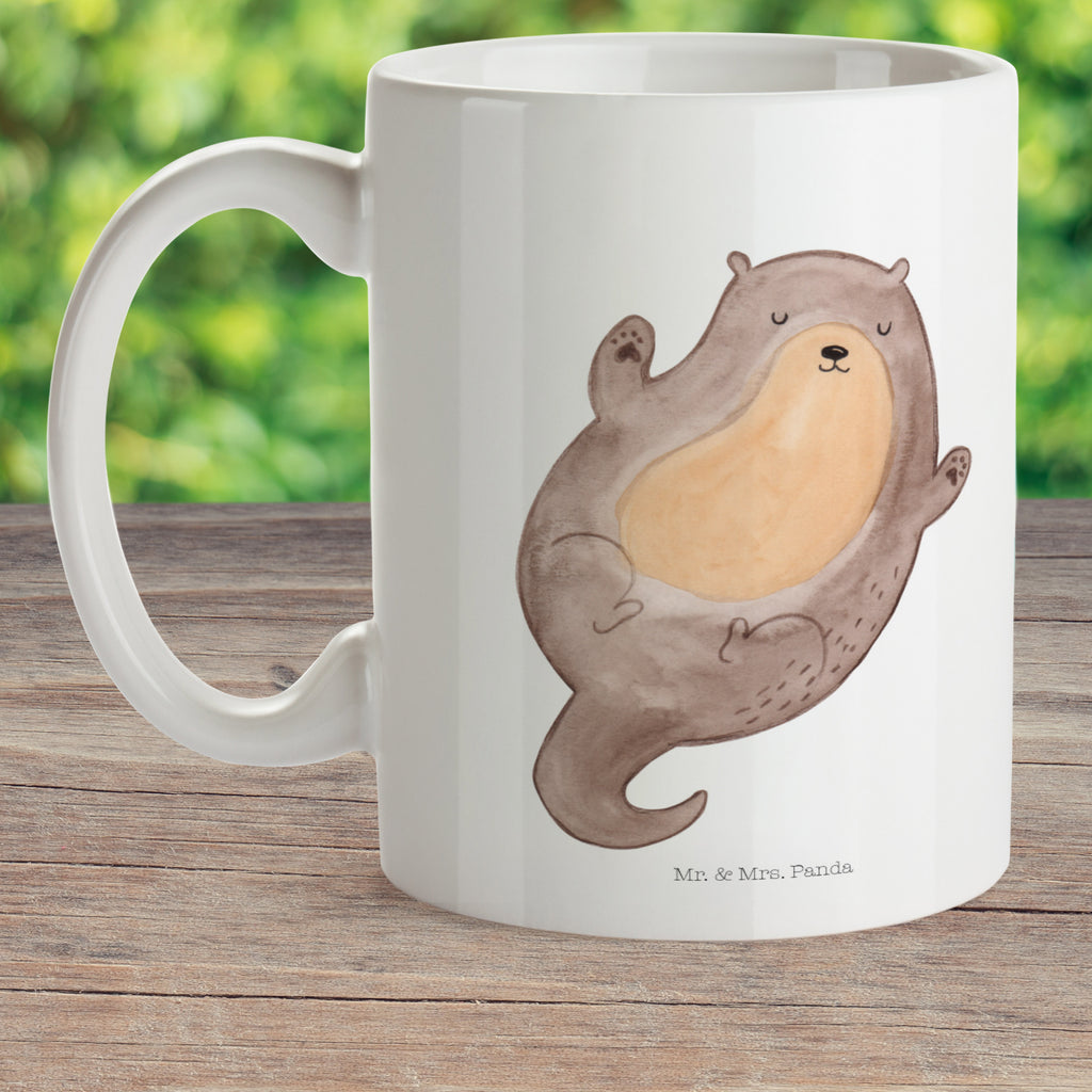 Kindertasse Otter Umarmen Kunststoff Tasse, Kindergarten, Tasse, Trinkbecher, Camping Becher, Kaffeetasse, Kunststoffbecher, Kindergartenbecher, Outdoorgeschirr, Kunststoffgeschirr, Reisebecher, Reisetasse, Kinderbecher, Otter, Fischotter, Seeotter, Otter Seeotter See Otter