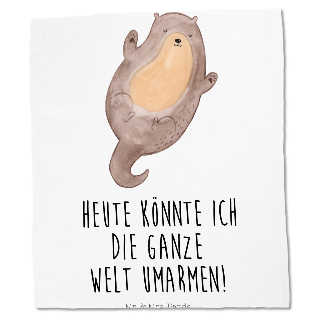Tragetasche Otter Umarmen Beuteltasche, Beutel, Einkaufstasche, Jutebeutel, Stoffbeutel, Otter, Fischotter, Seeotter, Otter Seeotter See Otter
