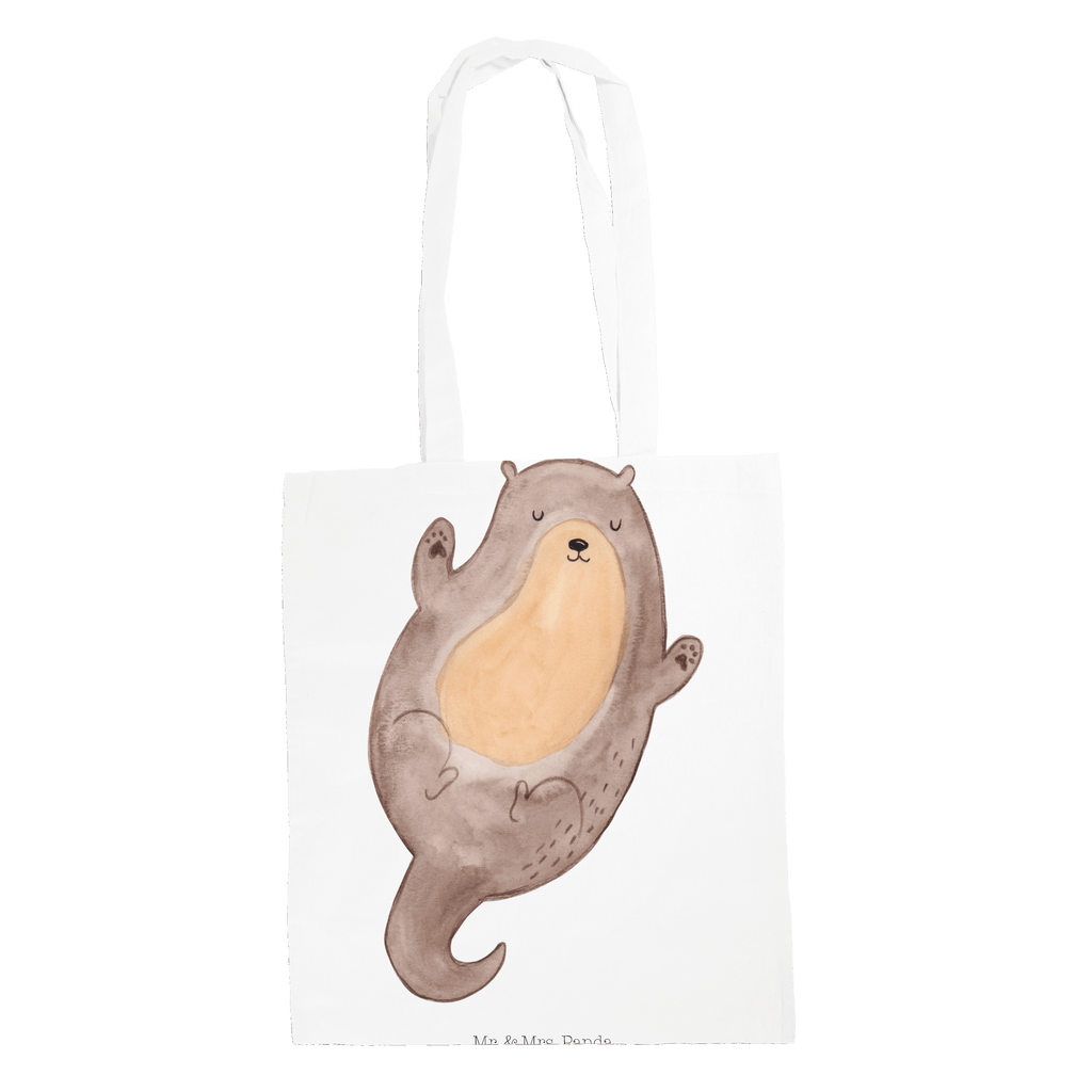 Tragetasche Otter Umarmen Beuteltasche, Beutel, Einkaufstasche, Jutebeutel, Stoffbeutel, Otter, Fischotter, Seeotter, Otter Seeotter See Otter