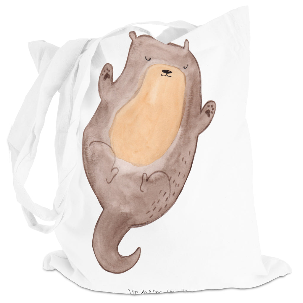 Tragetasche Otter Umarmen Beuteltasche, Beutel, Einkaufstasche, Jutebeutel, Stoffbeutel, Otter, Fischotter, Seeotter, Otter Seeotter See Otter