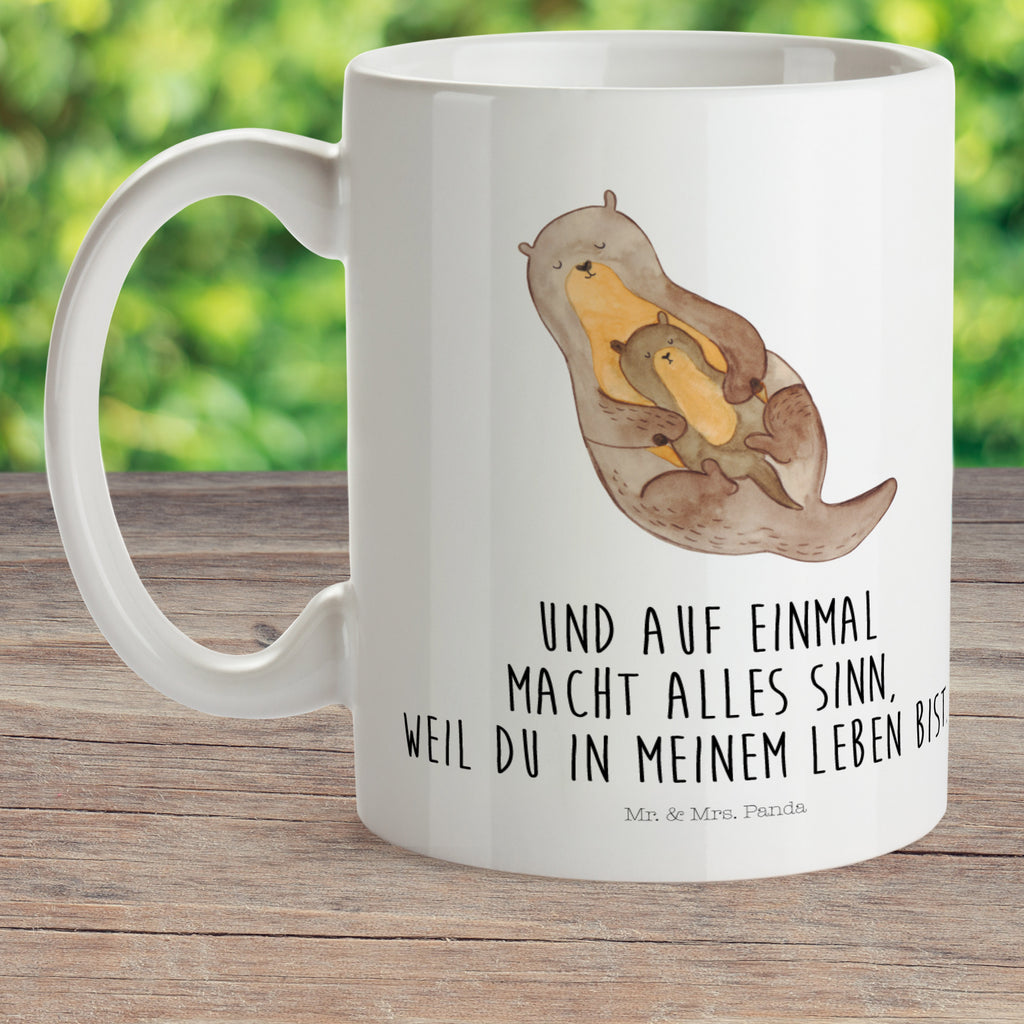 Kindertasse Otter mit Kind Kunststoff Tasse, Kindergarten, Tasse, Trinkbecher, Camping Becher, Kaffeetasse, Kunststoffbecher, Kindergartenbecher, Outdoorgeschirr, Kunststoffgeschirr, Reisebecher, Reisetasse, Kinderbecher, Otter, Fischotter, Seeotter, Otter Seeotter See Otter