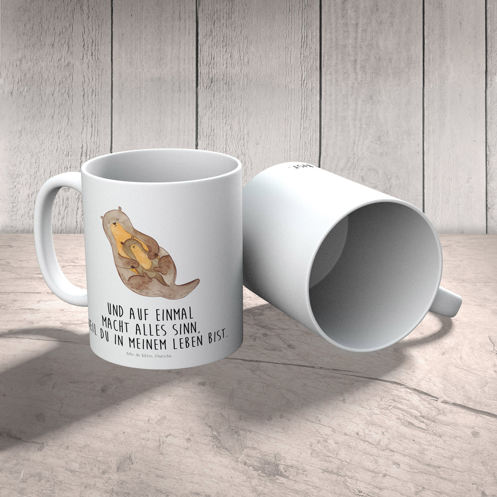 Kindertasse Otter mit Kind Kunststoff Tasse, Kindergarten, Tasse, Trinkbecher, Camping Becher, Kaffeetasse, Kunststoffbecher, Kindergartenbecher, Outdoorgeschirr, Kunststoffgeschirr, Reisebecher, Reisetasse, Kinderbecher, Otter, Fischotter, Seeotter, Otter Seeotter See Otter