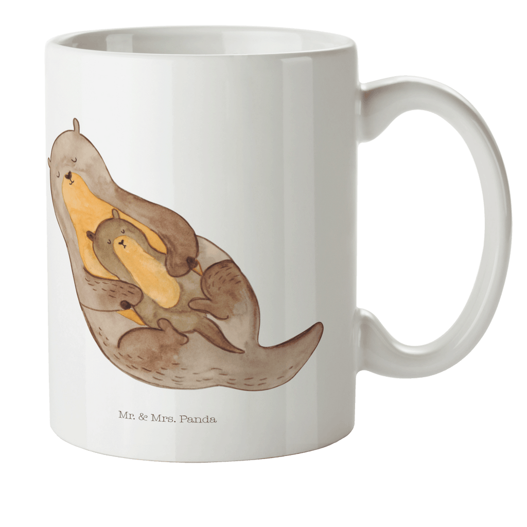 Kindertasse Otter mit Kind Kunststoff Tasse, Kindergarten, Tasse, Trinkbecher, Camping Becher, Kaffeetasse, Kunststoffbecher, Kindergartenbecher, Outdoorgeschirr, Kunststoffgeschirr, Reisebecher, Reisetasse, Kinderbecher, Otter, Fischotter, Seeotter, Otter Seeotter See Otter