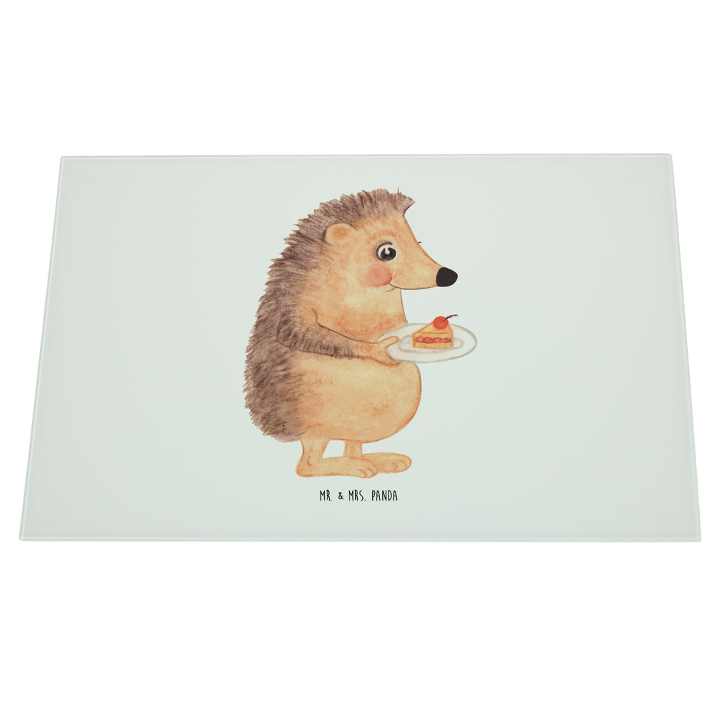 XL Glas Schneidbrett Igel mit Kuchenstück Glasschneidebrett, Schneidebrett, Frühstücksbrett, Küche, Tiermotive, Gute Laune, lustige Sprüche, Tiere, Igel, Essen Spruch, Kuchen, Backen Geschenk, Kuchen backen, Einladung Party, Geburtstagskuchen, Torte