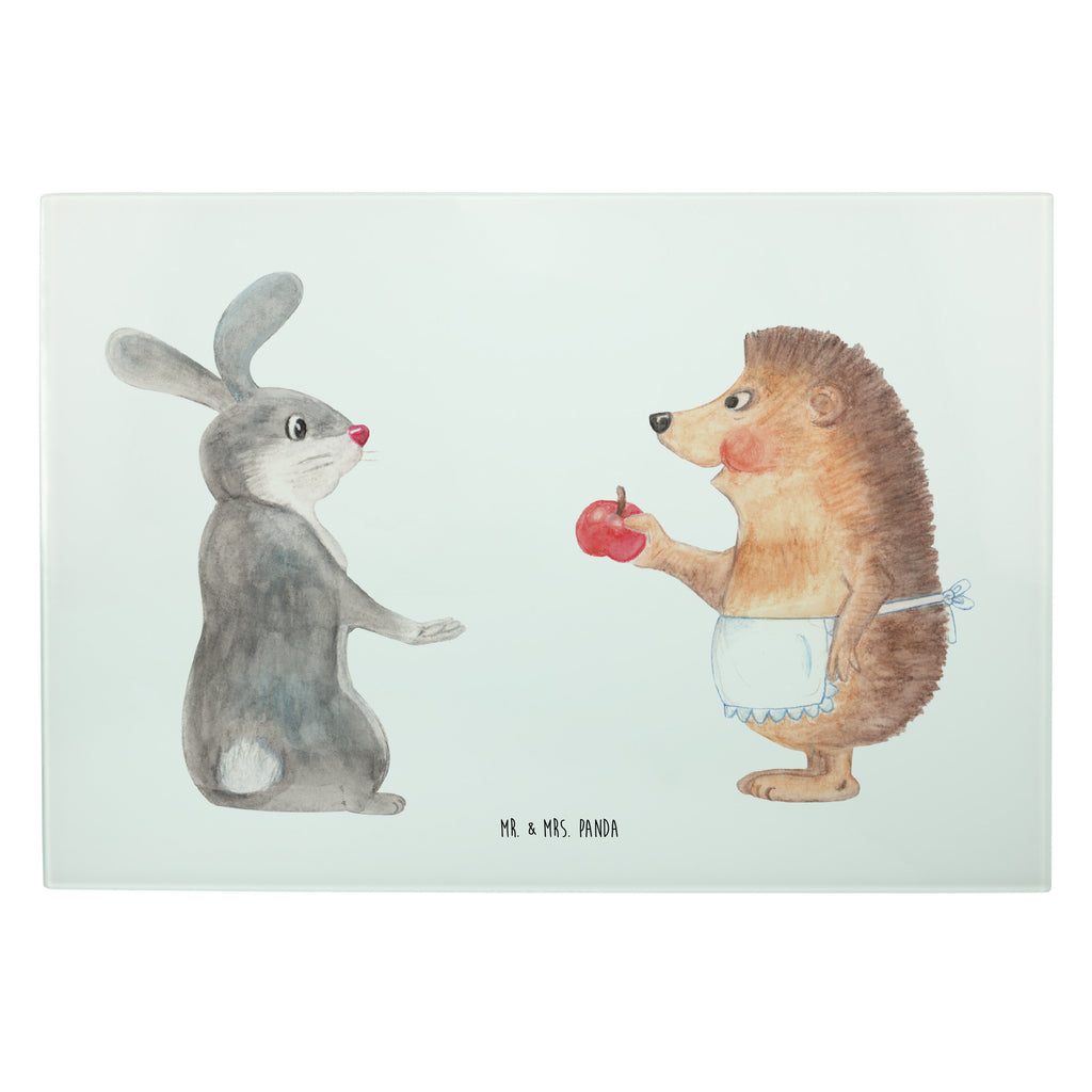 XL Glas Schneidbrett Liebe ist nie ohne Schmerz Glasschneidebrett, Schneidebrett, Frühstücksbrett, Küche, Tiermotive, Gute Laune, lustige Sprüche, Tiere, Igel und Hase, Igel, Hase, Liebe Spruch, Liebeskummer Geschenk, Herzschmerz, Trösten, Trennungsschmerz, Spruch romantisch