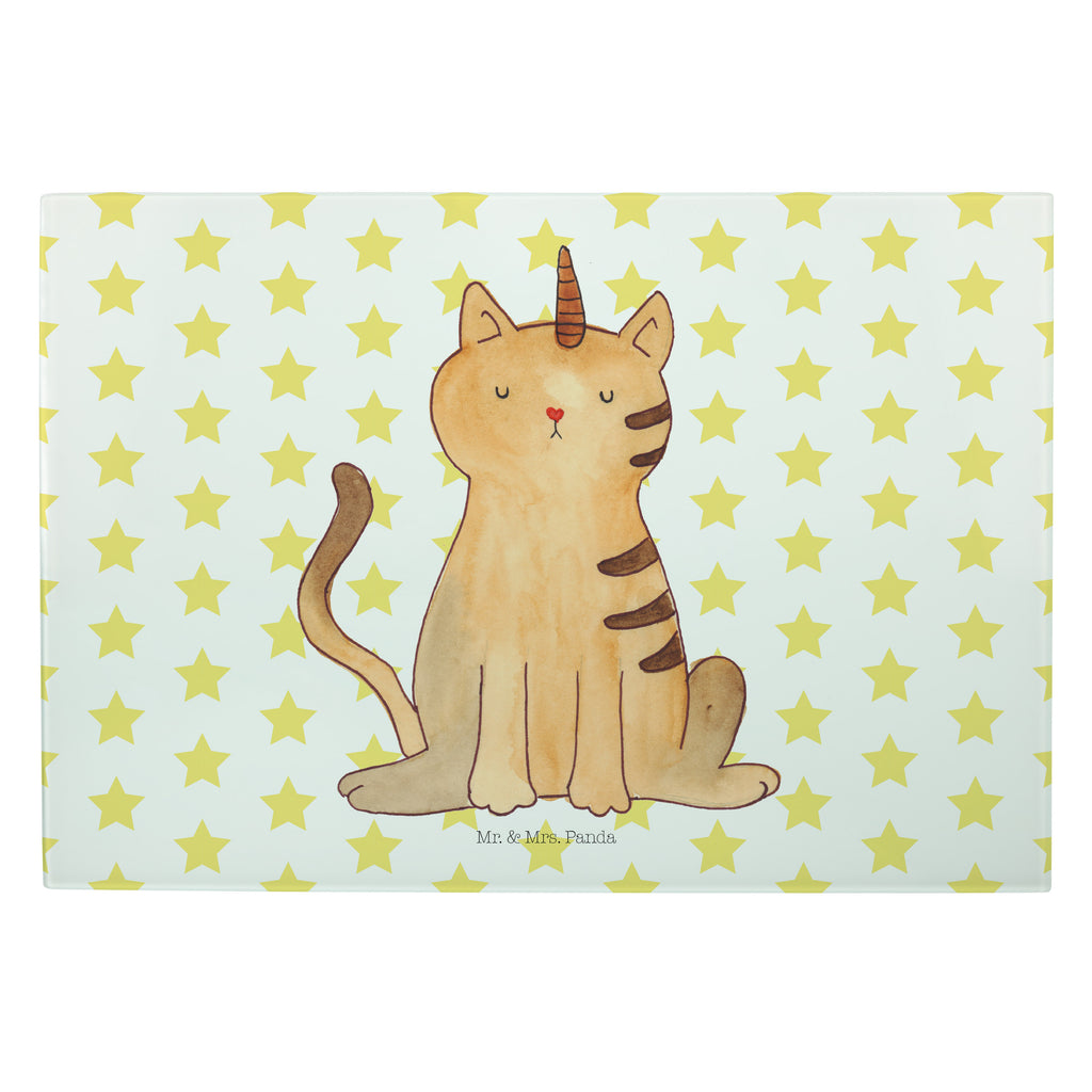 XL Glas Schneidbrett Einhorn Katze Glasschneidebrett, Schneidebrett, Frühstücksbrett, Küche, Einhorn, Einhörner, Einhorn Deko, Pegasus, Unicorn, Katzer, Mieze, Regenbogen, Glitzer, Einhornpower, Erwachsenwerden, Katze, Katzenhorn, Einhornkatze, Kittyhorn