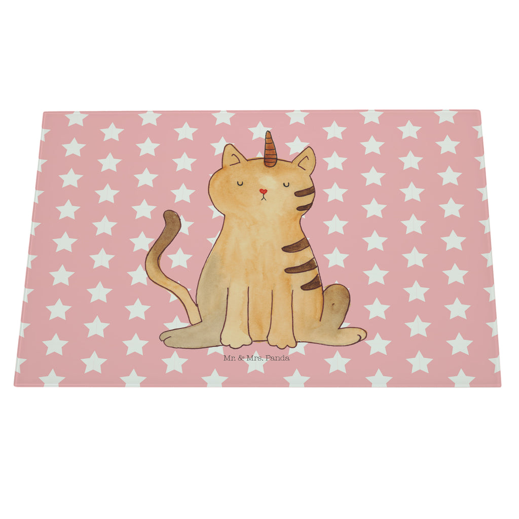 XL Glas Schneidbrett Einhorn Katze Glasschneidebrett, Schneidebrett, Frühstücksbrett, Küche, Einhorn, Einhörner, Einhorn Deko, Pegasus, Unicorn, Katzer, Mieze, Regenbogen, Glitzer, Einhornpower, Erwachsenwerden, Katze, Katzenhorn, Einhornkatze, Kittyhorn