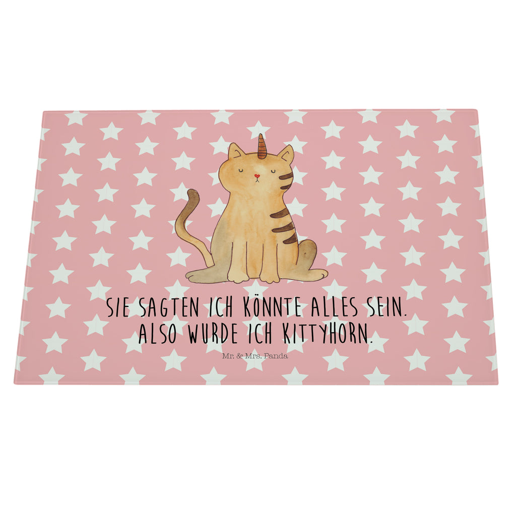 XL Glas Schneidbrett Einhorn Katze Glasschneidebrett, Schneidebrett, Frühstücksbrett, Küche, Einhorn, Einhörner, Einhorn Deko, Pegasus, Unicorn, Katzer, Mieze, Regenbogen, Glitzer, Einhornpower, Erwachsenwerden, Katze, Katzenhorn, Einhornkatze, Kittyhorn