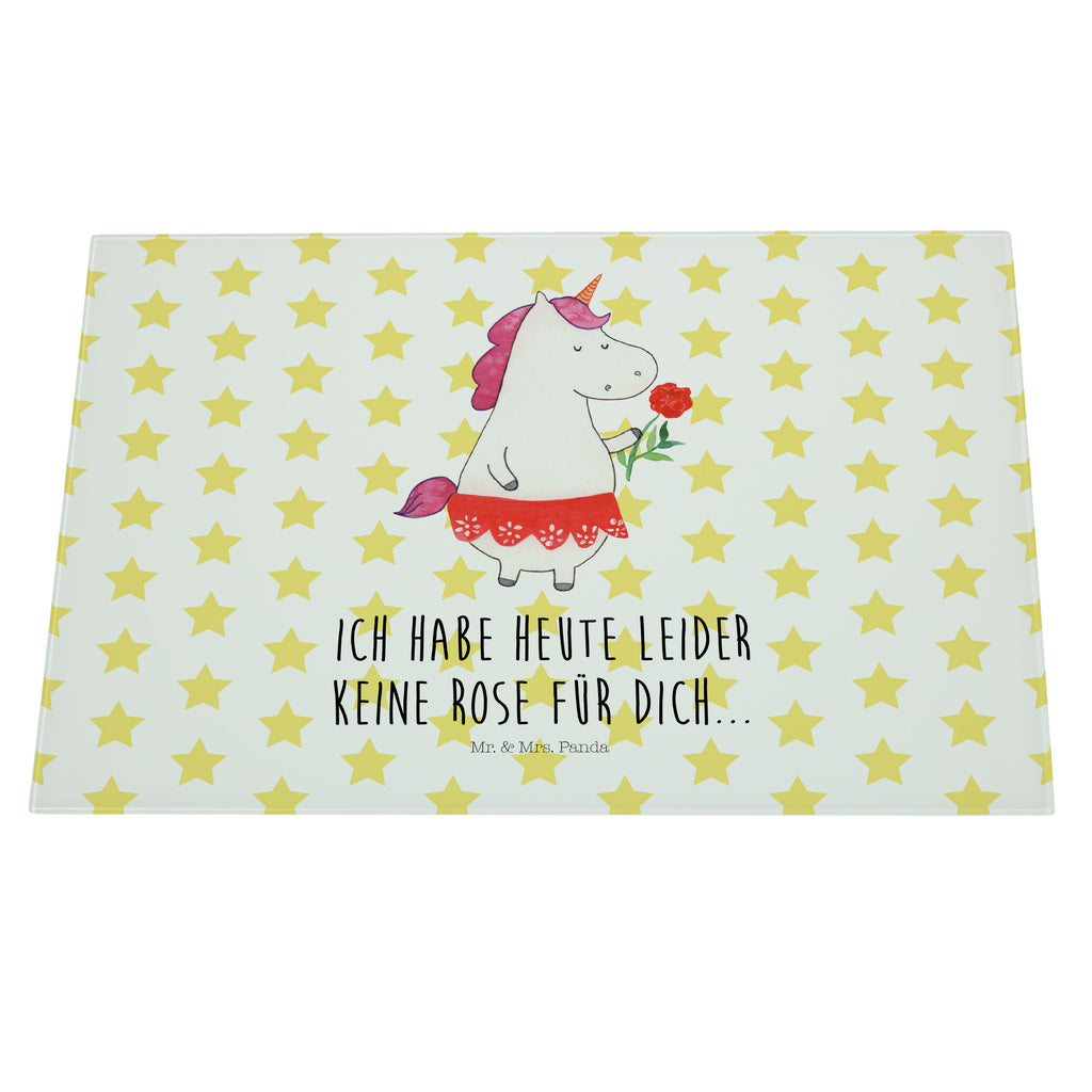 XL Glas Schneidbrett Einhorn Dame Glasschneidebrett, Schneidebrett, Frühstücksbrett, Küche, Einhorn, Einhörner, Einhorn Deko, Pegasus, Unicorn, Dame, Lady, feine Dame, Freundin, Frau, Bachelor, Bachelorette, Abfuhr, Schluss machen, Trennung
