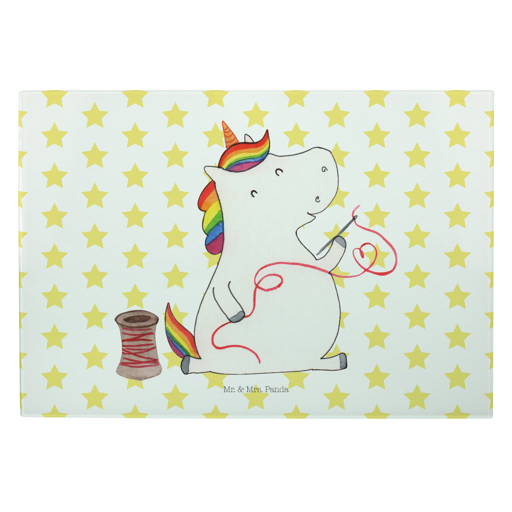 XL Glas Schneidbrett Einhorn Näherin Glasschneidebrett, Schneidebrett, Frühstücksbrett, Küche, Einhorn, Einhörner, Einhorn Deko, Pegasus, Unicorn, Näherin, nähen, Mädchen, Freundin, Häkeln, Stricken, basteln, Nähzimmer
