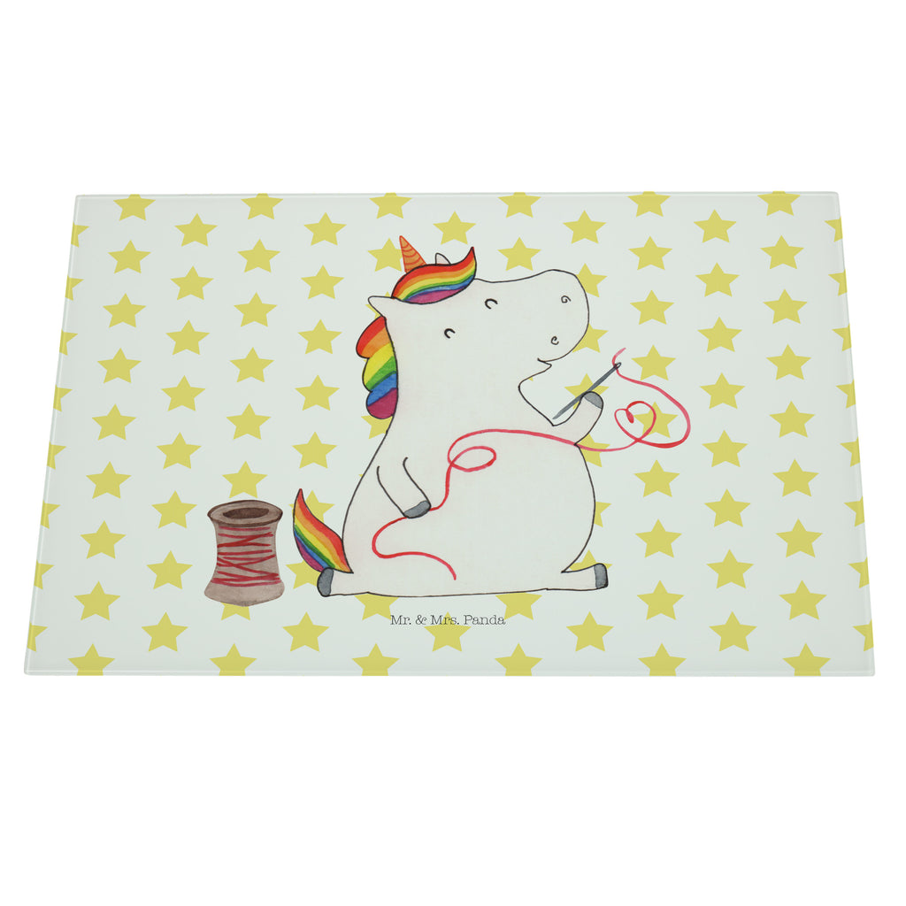 XL Glas Schneidbrett Einhorn Näherin Glasschneidebrett, Schneidebrett, Frühstücksbrett, Küche, Einhorn, Einhörner, Einhorn Deko, Pegasus, Unicorn, Näherin, nähen, Mädchen, Freundin, Häkeln, Stricken, basteln, Nähzimmer