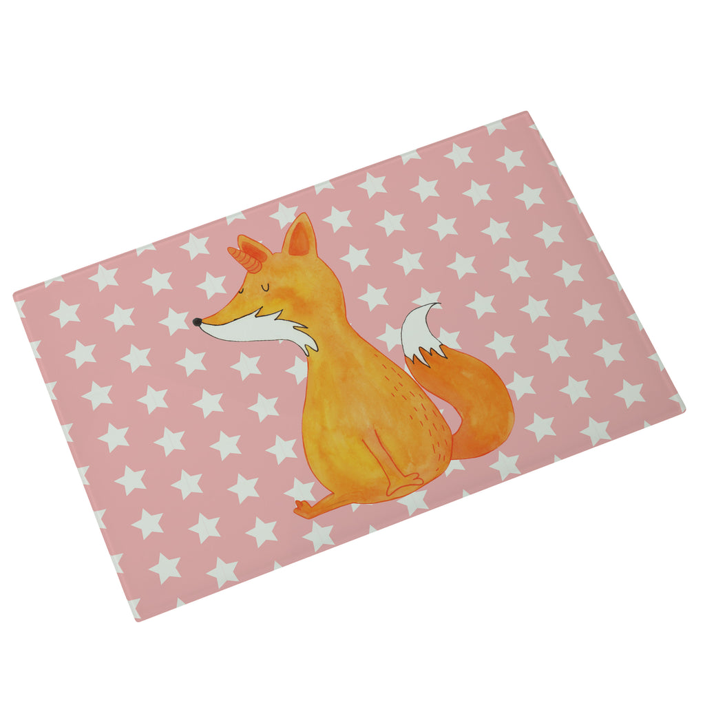 Medium Glas Schneidbrett Fuchshörnchen Wunsch Glasschneidebrett, Schneidebrett, Einhorn, Einhörner, Einhorn Deko, Pegasus, Unicorn, Fuchs, Unicorns, Fuchshörnchen, Fuchshorn, Foxycorn, Füchse