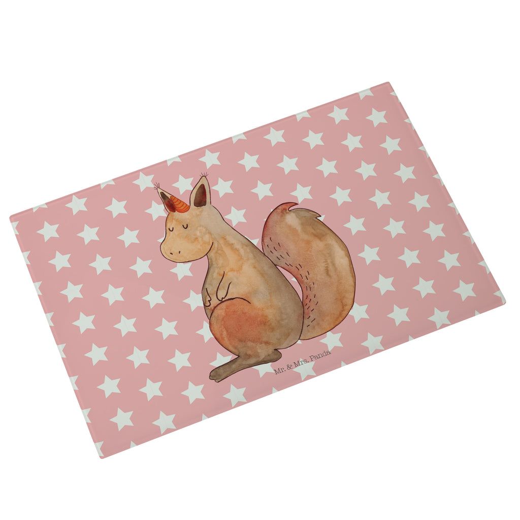 Medium Glas Schneidbrett Einhörnchen Glaube Glasschneidebrett, Schneidebrett, Einhorn, Einhörner, Einhorn Deko, Pegasus, Unicorn, Einhörnchen, Eichhörnchen, Eichhorn