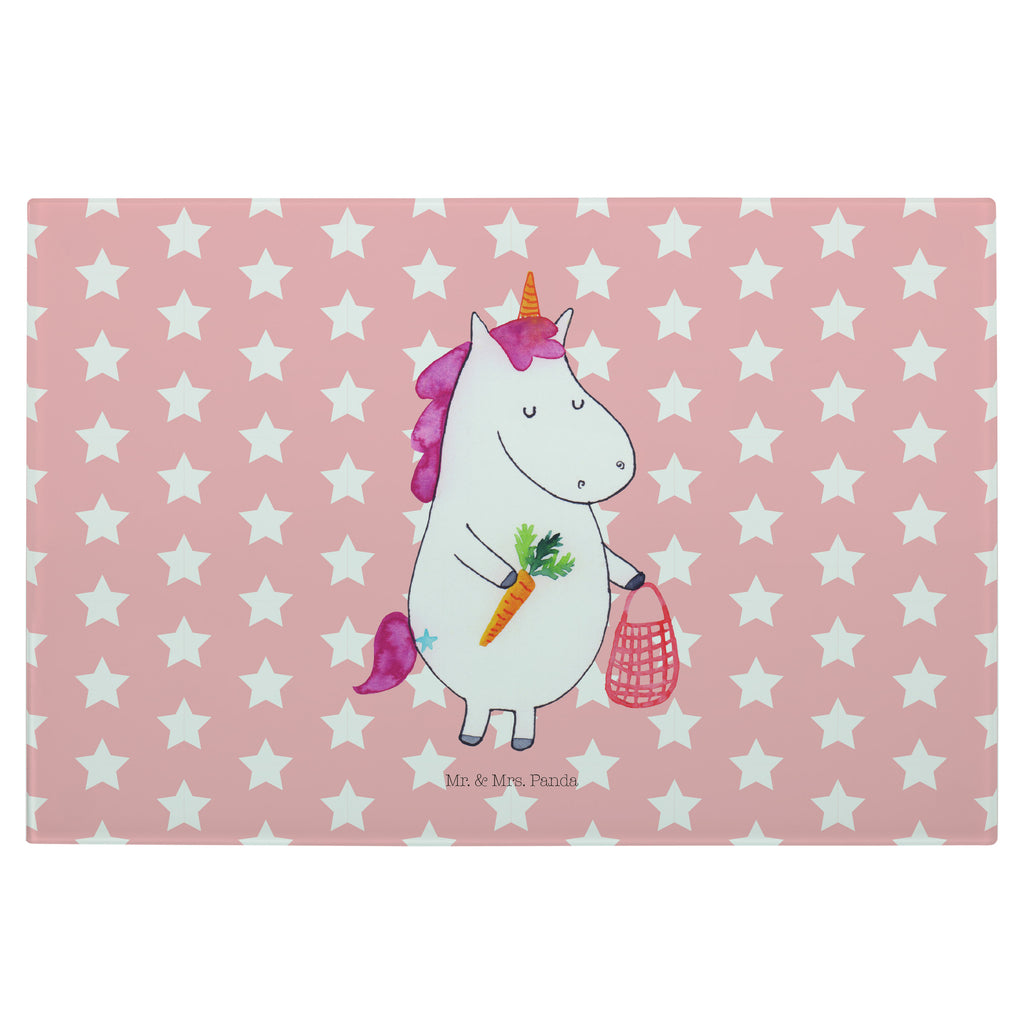 Medium Glas Schneidbrett Einhorn Gemüse Glasschneidebrett, Schneidebrett, Einhorn, Einhörner, Einhorn Deko, Pegasus, Unicorn, Biomarkt, Bio, Gemüse, Wochenmarkt