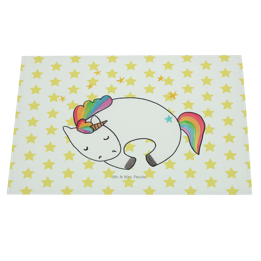 XL Glas Schneidbrett Einhorn Nacht Glasschneidebrett, Schneidebrett, Frühstücksbrett, Küche, Einhorn, Einhörner, Einhorn Deko, Pegasus, Unicorn, Träume, Traum, unicorn, Realität, Menschen, Geschenk, Ruhe, Freundin