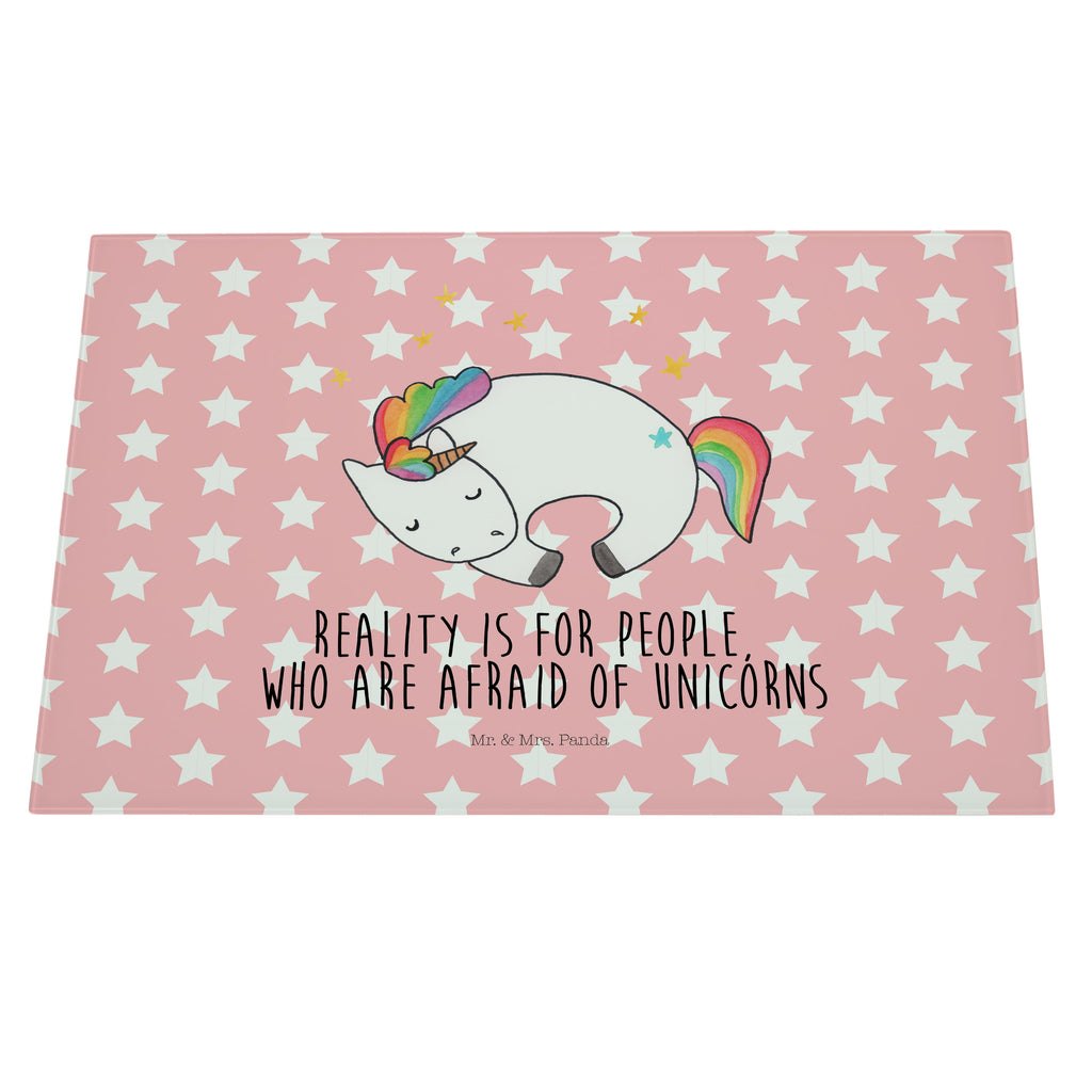 XL Glas Schneidbrett Einhorn Nacht Glasschneidebrett, Schneidebrett, Frühstücksbrett, Küche, Einhorn, Einhörner, Einhorn Deko, Pegasus, Unicorn, Träume, Traum, unicorn, Realität, Menschen, Geschenk, Ruhe, Freundin