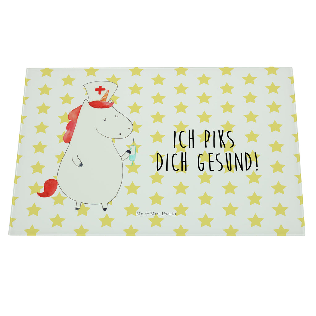 XL Glas Schneidbrett Einhorn Krankenschwester Glasschneidebrett, Schneidebrett, Frühstücksbrett, Küche, Einhorn, Einhörner, Einhorn Deko, Pegasus, Unicorn, Krankenschwester Geschenk, Krankenpfleger Geschenk, Krankenpflegerin, Krankenschwester Dankeschön, Krankenhaus, Ärztin Geschenk