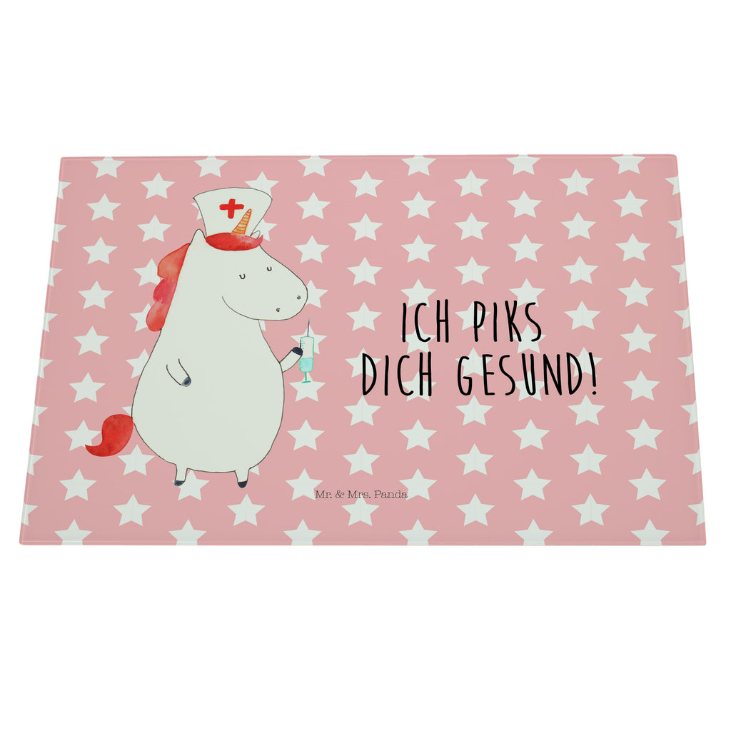 XL Glas Schneidbrett Einhorn Krankenschwester Glasschneidebrett, Schneidebrett, Frühstücksbrett, Küche, Einhorn, Einhörner, Einhorn Deko, Pegasus, Unicorn, Krankenschwester Geschenk, Krankenpfleger Geschenk, Krankenpflegerin, Krankenschwester Dankeschön, Krankenhaus, Ärztin Geschenk