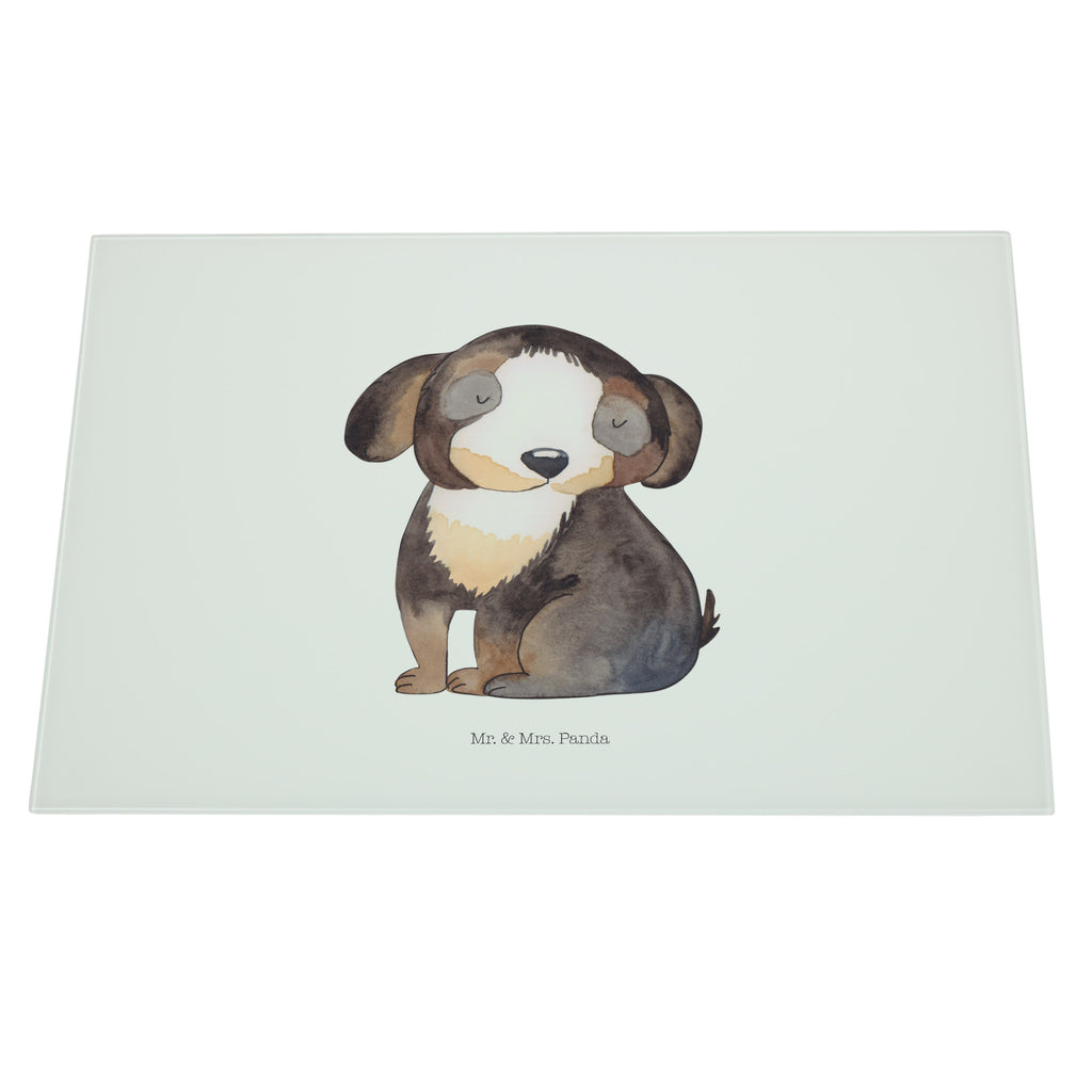 XL Glas Schneidbrett Hund entspannt Glasschneidebrett, Schneidebrett, Frühstücksbrett, Küche, Hund, Hundemotiv, Haustier, Hunderasse, Tierliebhaber, Hundebesitzer, Sprüche, schwarzer Hund, Hundeliebe, Liebe, Hundeglück