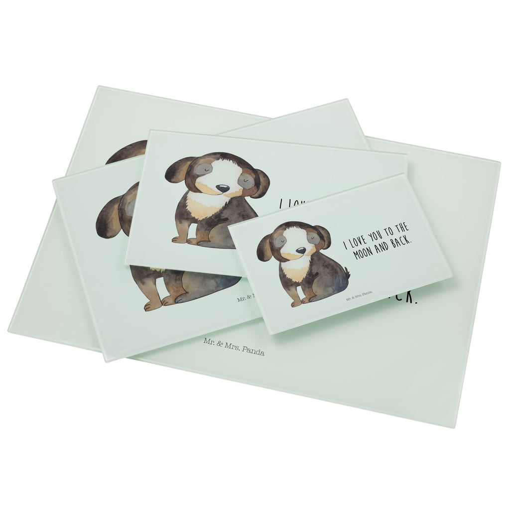 XL Glas Schneidbrett Hund entspannt Glasschneidebrett, Schneidebrett, Frühstücksbrett, Küche, Hund, Hundemotiv, Haustier, Hunderasse, Tierliebhaber, Hundebesitzer, Sprüche, schwarzer Hund, Hundeliebe, Liebe, Hundeglück