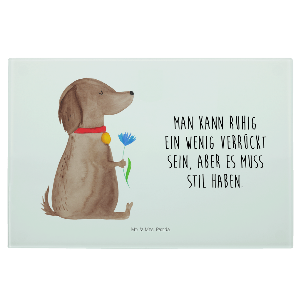 Medium Glas Schneidbrett Hund Blume Glasschneidebrett, Schneidebrett, Hund, Hundemotiv, Haustier, Hunderasse, Tierliebhaber, Hundebesitzer, Sprüche, Hunde, Frauchen, Hundeliebe