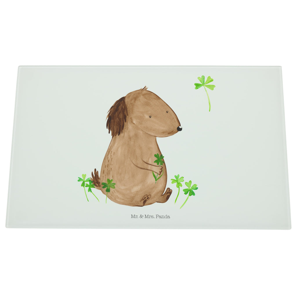 Medium Glas Schneidbrett Hund Kleeblatt Glasschneidebrett, Schneidebrett, Hund, Hundemotiv, Haustier, Hunderasse, Tierliebhaber, Hundebesitzer, Sprüche, Kleeblatt, Glück, Tagträume, Motivation, Neuanfang, Geschenk, Glücksbringer, Selbstliebe, Achtsamkeit