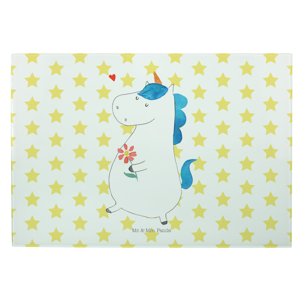 XL Glas Schneidbrett Einhorn Spaziergang Glasschneidebrett, Schneidebrett, Frühstücksbrett, Küche, Einhorn, Einhörner, Einhorn Deko, Pegasus, Unicorn, Glitzer, Blumen, Spaziergang, Motivation, Gute Laune, Freude, Freundin, Mutter, Schwester