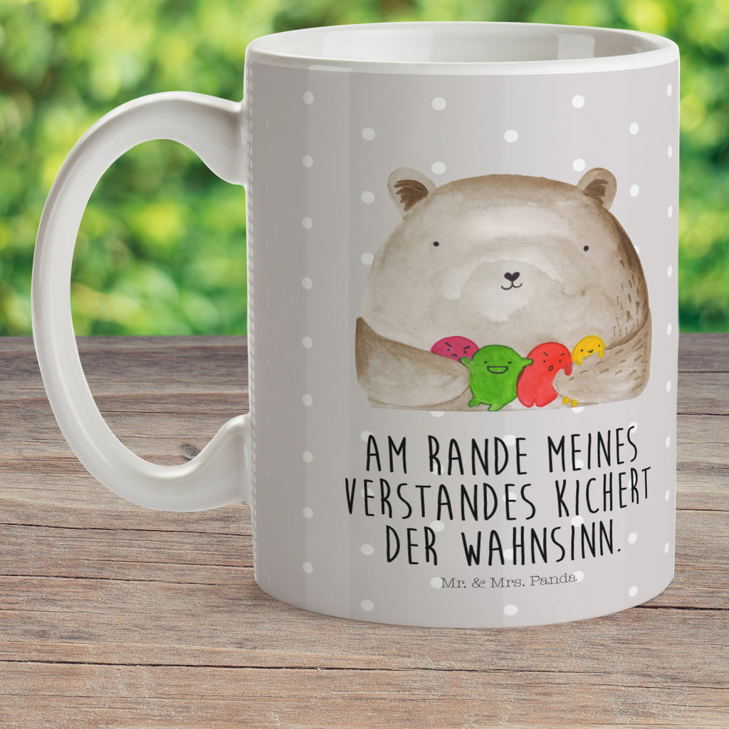 Kindertasse Bär Gefühl Kunststoff Tasse, Kindergarten, Tasse, Trinkbecher, Camping Becher, Kaffeetasse, Kunststoffbecher, Kindergartenbecher, Outdoorgeschirr, Kunststoffgeschirr, Reisebecher, Reisetasse, Kinderbecher, Bär, Teddy, Teddybär, Wahnsinn, Verrückt, Durchgedreht