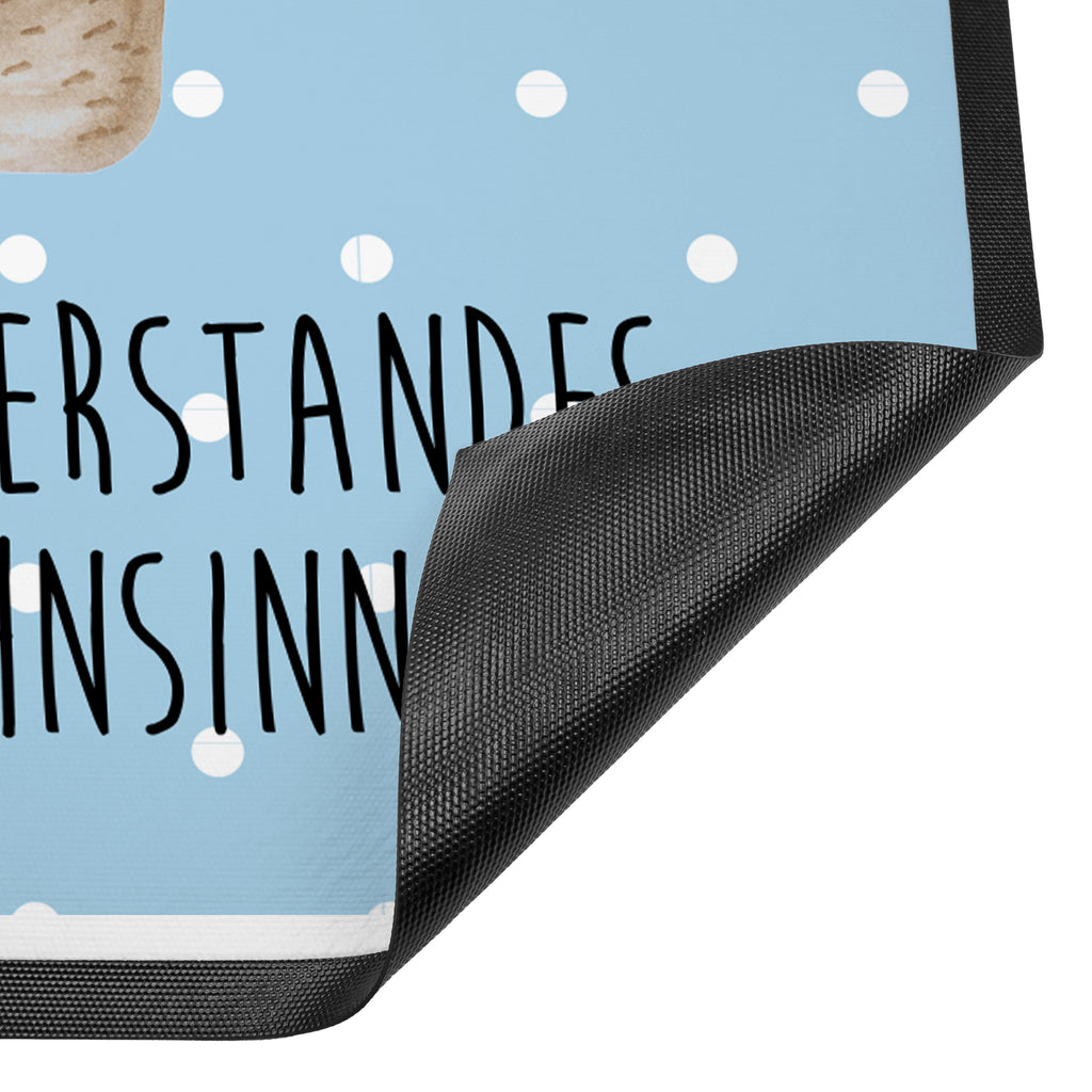 Fußmatte Bär Gefühl Bär, Wahnsinn, Verrückt, Durchgedreht Türvorleger, Schmutzmatte, Fußabtreter, Matte, Schmutzfänger, Fußabstreifer, Schmutzfangmatte, Türmatte, Motivfußmatte,  Haustürmatte, Vorleger  Bär, Teddy, Teddybär