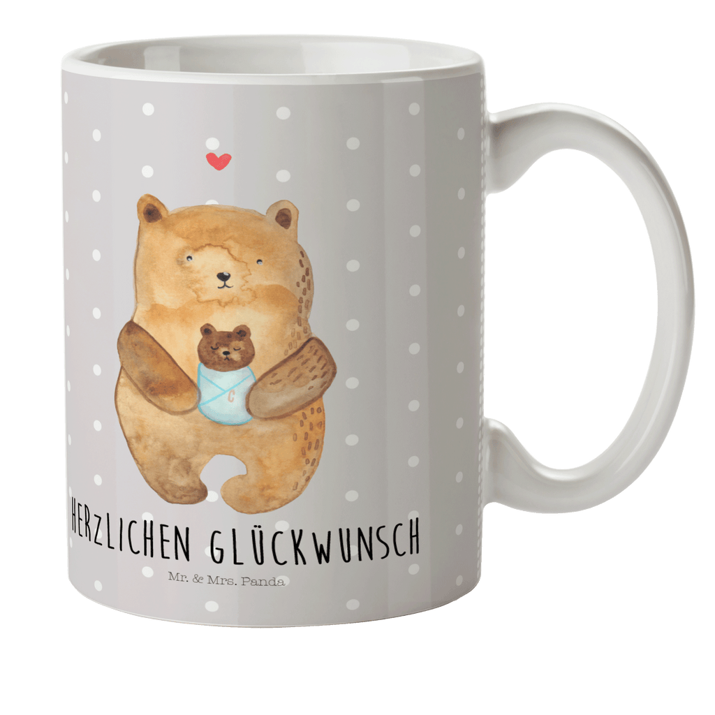 Kindertasse Bär mit Baby Kunststoff Tasse, Kindergarten, Tasse, Trinkbecher, Camping Becher, Kaffeetasse, Kunststoffbecher, Kindergartenbecher, Outdoorgeschirr, Kunststoffgeschirr, Reisebecher, Reisetasse, Kinderbecher, Bär, Teddy, Teddybär, Eltern, Mutter, Baby, Taufe, Geburt, Nichte, Neffe, Enkel, Enkelin, Täufling, Geburtstag, Glückwunsch