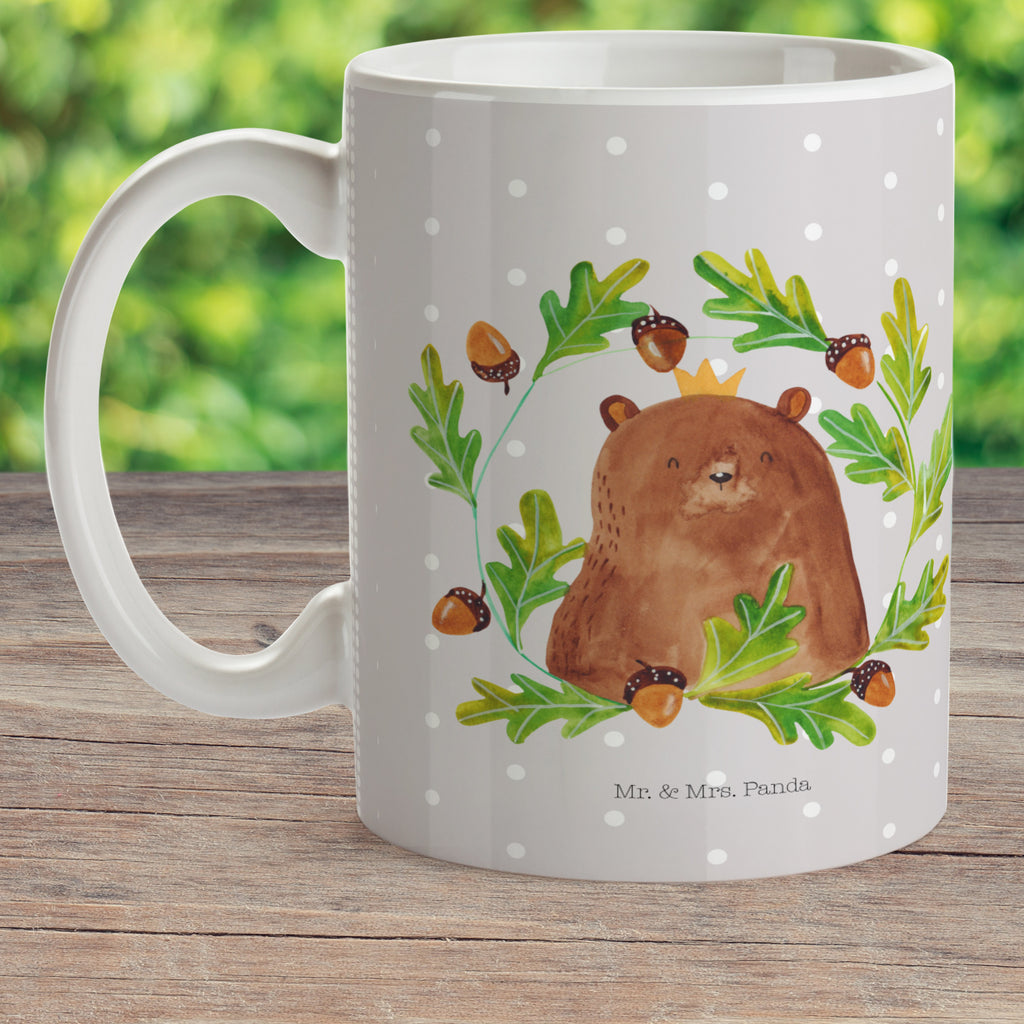 Kindertasse Bär König Kunststoff Tasse, Kindergarten, Tasse, Trinkbecher, Camping Becher, Kaffeetasse, Kunststoffbecher, Kindergartenbecher, Outdoorgeschirr, Kunststoffgeschirr, Reisebecher, Reisetasse, Kinderbecher, Bär, Teddy, Teddybär, Papa, Papa Bär, bester Vater, bester Papa, weltbester Papa, Vatertag, Vater, Dad, Daddy, Papi
