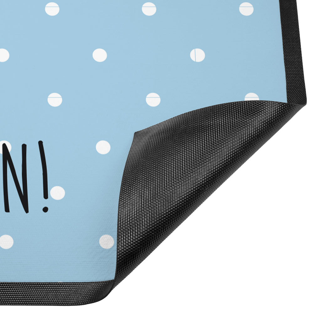 Fußmatte Prüfungsbär Abitur, Prüfungen, Prüfung bestanden, Abschluss, Zeugnis, Abschlusszeugnis Türvorleger, Schmutzmatte, Fußabtreter, Matte, Schmutzfänger, Fußabstreifer, Schmutzfangmatte, Türmatte, Motivfußmatte,  Haustürmatte, Vorleger  Bär, Teddy, Teddybär