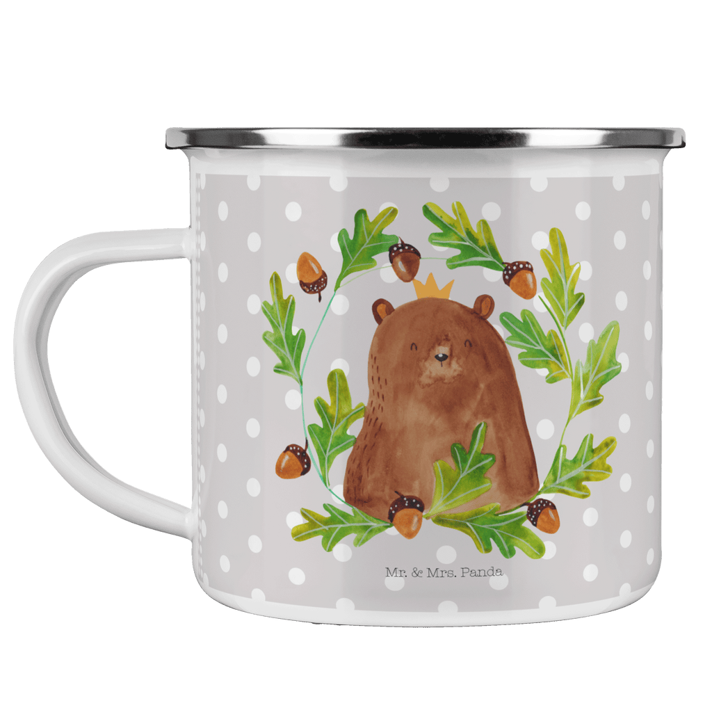 Camping Emaille Tasse Bär König Campingtasse, Trinkbecher, Metalltasse, Outdoor Tasse, Emaille Trinkbecher, Blechtasse Outdoor, Emaille Campingbecher, Edelstahl Trinkbecher, Metalltasse für Camping, Kaffee Blechtasse, Camping Tasse Metall, Bär, Teddy, Teddybär, Papa, Papa Bär, bester Vater, bester Papa, weltbester Papa, Vatertag, Vater, Dad, Daddy, Papi