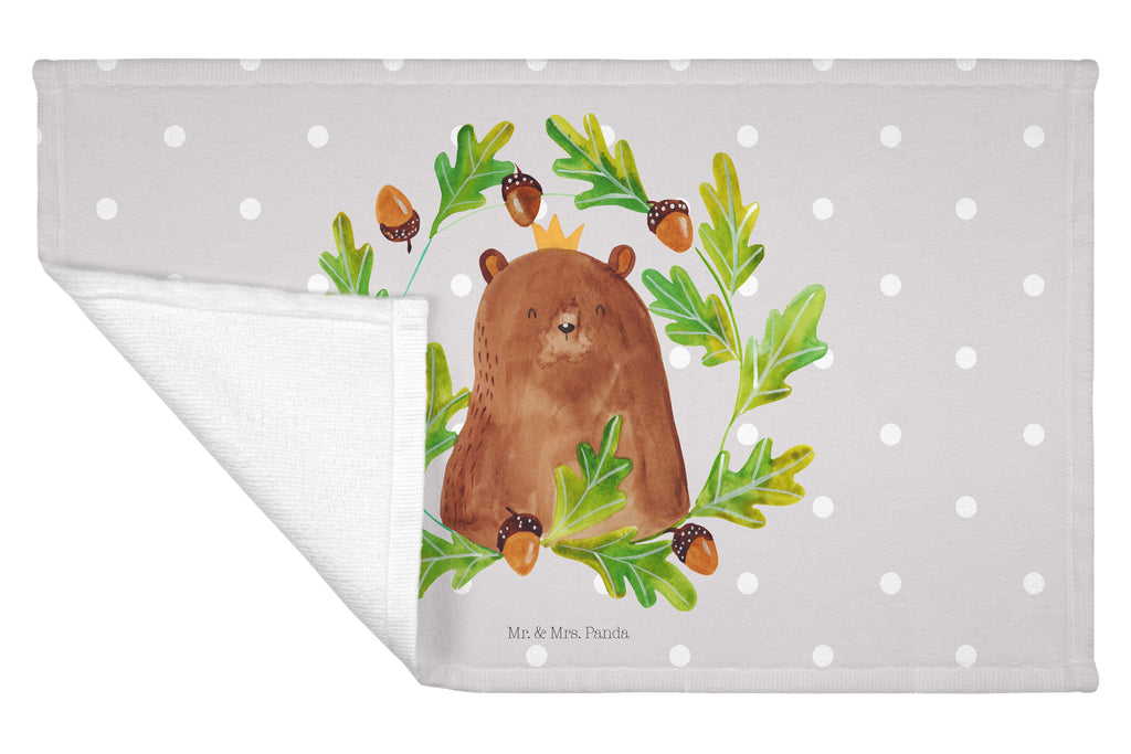 Gäste Handtuch Bär König Gästetuch, Reisehandtuch, Sport Handtuch, Frottier, Kinder Handtuch, Bär, Teddy, Teddybär, Papa, Papa Bär, bester Vater, bester Papa, weltbester Papa, Vatertag, Vater, Dad, Daddy, Papi