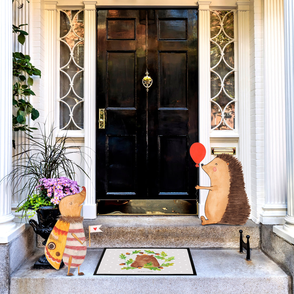 Fußmatte Bär König Papa, Bär, Papa Bär, bester Vater, bester Papa, weltbester Papa, Vatertag, Vater, Dad, Daddy, Papi, Türvorleger, Schmutzmatte, Fußabtreter, Matte, Schmutzfänger, Fußabstreifer, Schmutzfangmatte, Türmatte, Motivfußmatte,  Haustürmatte, Vorleger  Bär, Teddy, Teddybär