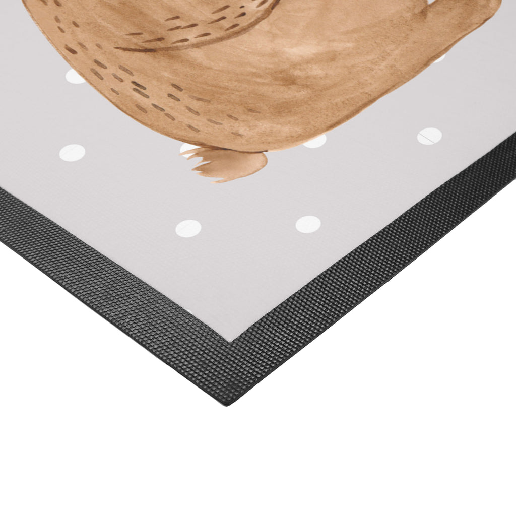 Fußmatte Bär Kaffee Kaffee, Coffee, Bär, Bären, guten Morgen, Morgenroutine, Welt erobern, Welt retten, Motivation	 Türvorleger, Schmutzmatte, Fußabtreter, Matte, Schmutzfänger, Fußabstreifer, Schmutzfangmatte, Türmatte, Motivfußmatte,  Haustürmatte, Vorleger  Bär, Teddy, Teddybär