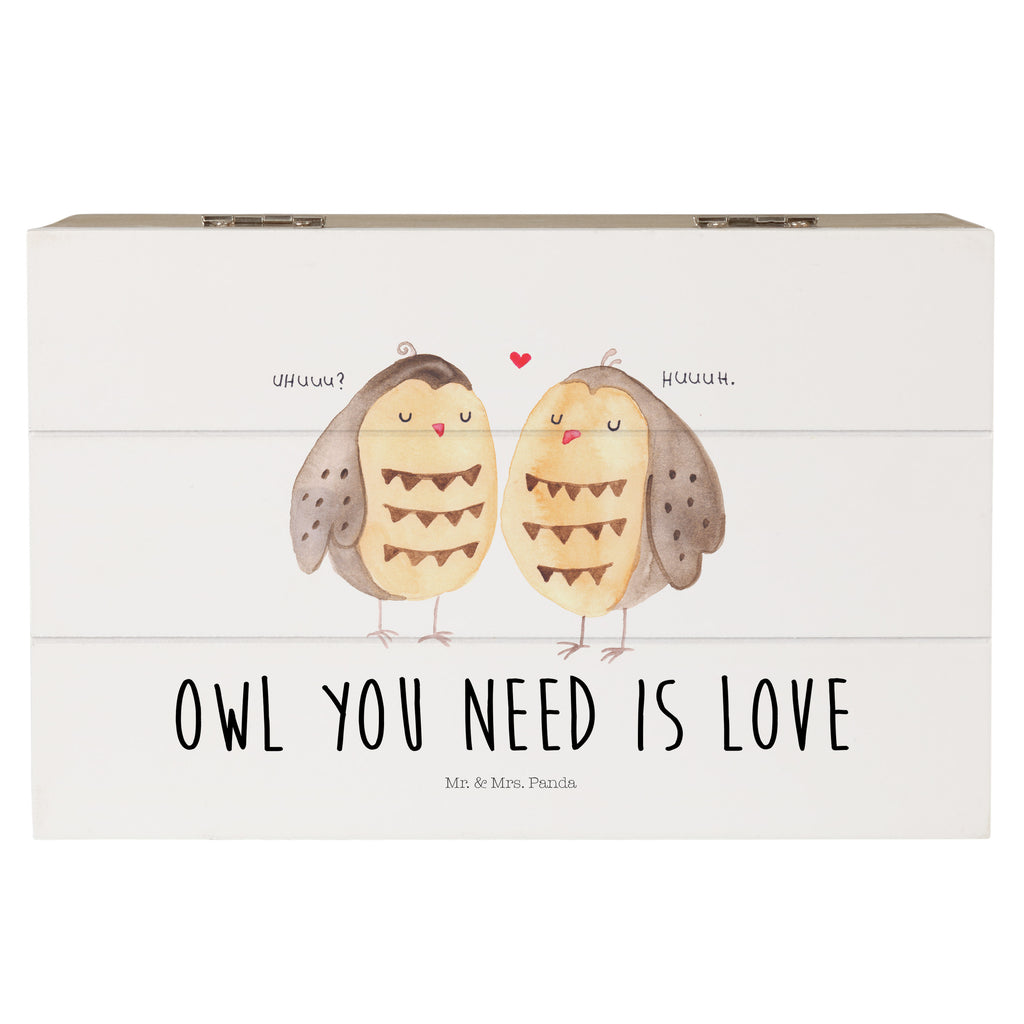 Holzkiste Eule Liebe Holzkiste, Kiste, Schatzkiste, Truhe, Schatulle, XXL, Erinnerungsbox, Erinnerungskiste, Dekokiste, Aufbewahrungsbox, Eule, Eule Deko, Liebe, Hochzeit Spruch, Owl, All you need is love, Liebe Spruch, Freundin Geschenk, Freund, Wortspiel lustig