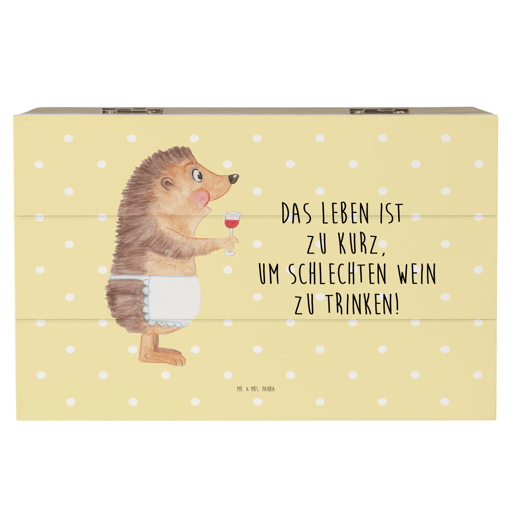 Holzkiste Igel mit Wein Holzkiste, Kiste, Schatzkiste, Truhe, Schatulle, XXL, Erinnerungsbox, Erinnerungskiste, Dekokiste, Aufbewahrungsbox, Tiermotive, Gute Laune, lustige Sprüche, Tiere, Wein Spruch, Igel, Geschenk Weintrinker, Geschenk Weinliebhaber, Wein Deko, Weinglas, Rotwein, Weißwein, Wein trinken