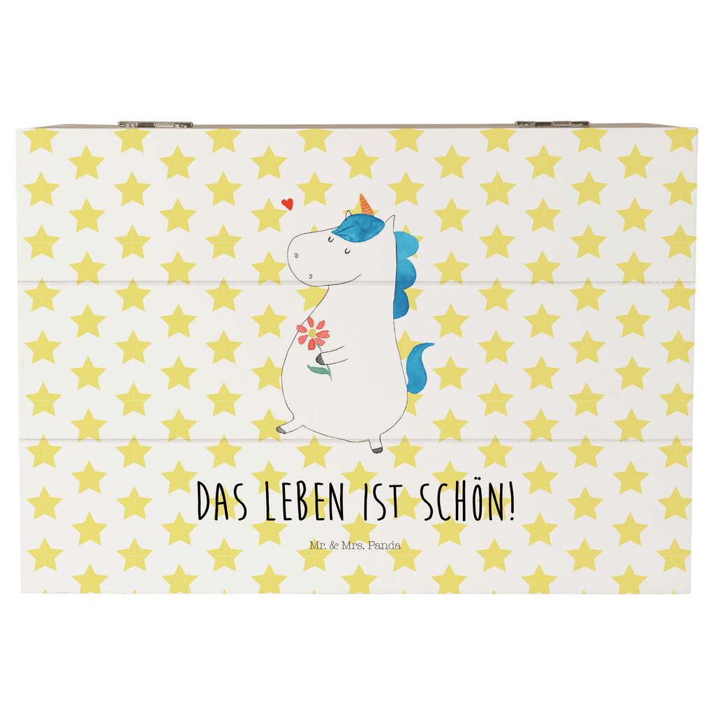 Holzkiste Einhorn Spaziergang Holzkiste, Kiste, Schatzkiste, Truhe, Schatulle, XXL, Erinnerungsbox, Erinnerungskiste, Dekokiste, Aufbewahrungsbox, Einhorn, Einhörner, Einhorn Deko, Pegasus, Unicorn, Glitzer, Blumen, Spaziergang, Motivation, Gute Laune, Freude, Freundin, Mutter, Schwester