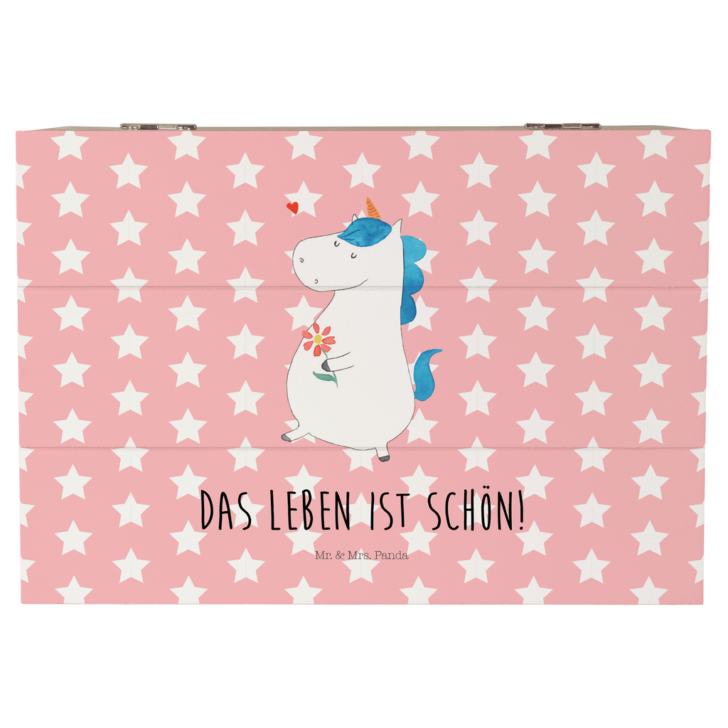 Holzkiste Einhorn Spaziergang Holzkiste, Kiste, Schatzkiste, Truhe, Schatulle, XXL, Erinnerungsbox, Erinnerungskiste, Dekokiste, Aufbewahrungsbox, Einhorn, Einhörner, Einhorn Deko, Pegasus, Unicorn, Glitzer, Blumen, Spaziergang, Motivation, Gute Laune, Freude, Freundin, Mutter, Schwester