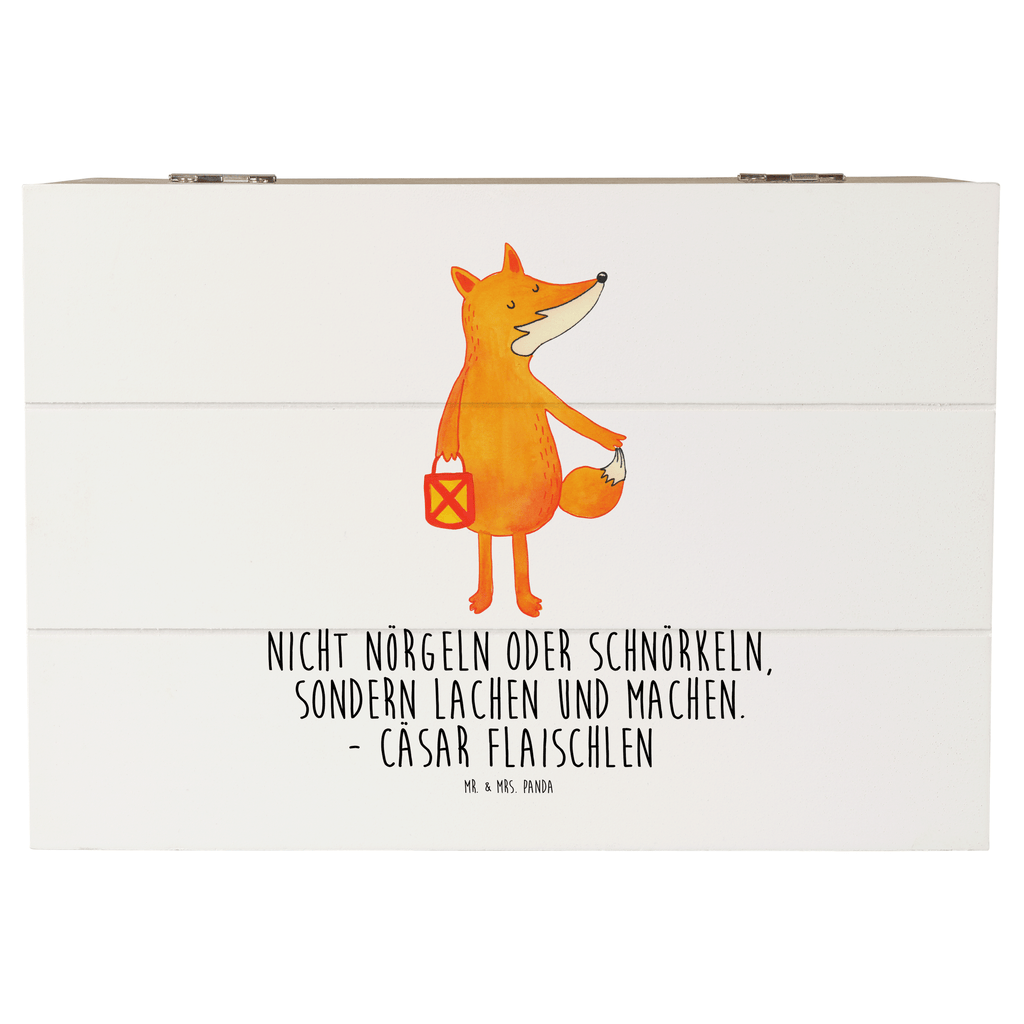 Holzkiste Fuchs Laterne Holzkiste, Kiste, Schatzkiste, Truhe, Schatulle, XXL, Erinnerungsbox, Erinnerungskiste, Dekokiste, Aufbewahrungsbox, Fuchs, Füchse, Spruch trösten, Liebeskummer Spruch, Laterne, Sankt Martin, Laternenumzug, Aufmuntern, Cäsar Otto Hugo Flaischlen