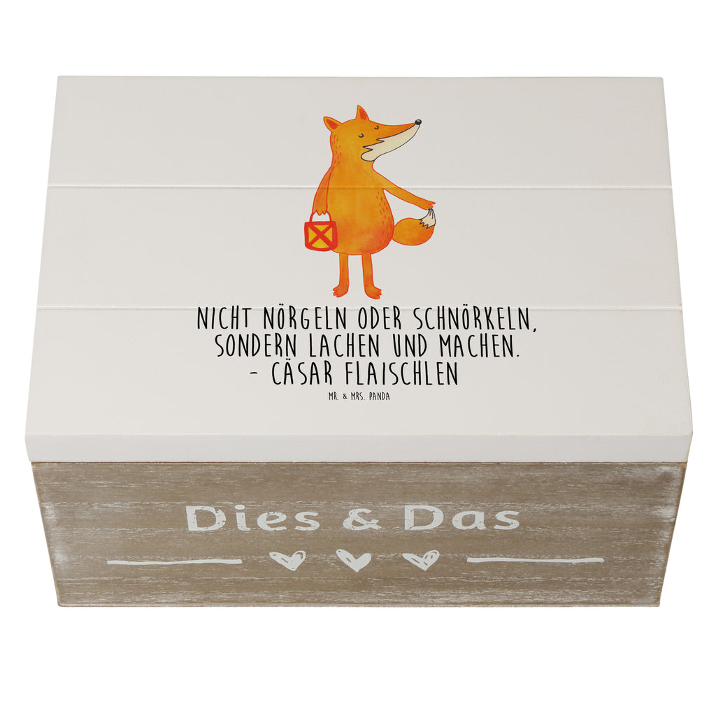 Holzkiste Fuchs Laterne Holzkiste, Kiste, Schatzkiste, Truhe, Schatulle, XXL, Erinnerungsbox, Erinnerungskiste, Dekokiste, Aufbewahrungsbox, Fuchs, Füchse, Spruch trösten, Liebeskummer Spruch, Laterne, Sankt Martin, Laternenumzug, Aufmuntern, Cäsar Otto Hugo Flaischlen