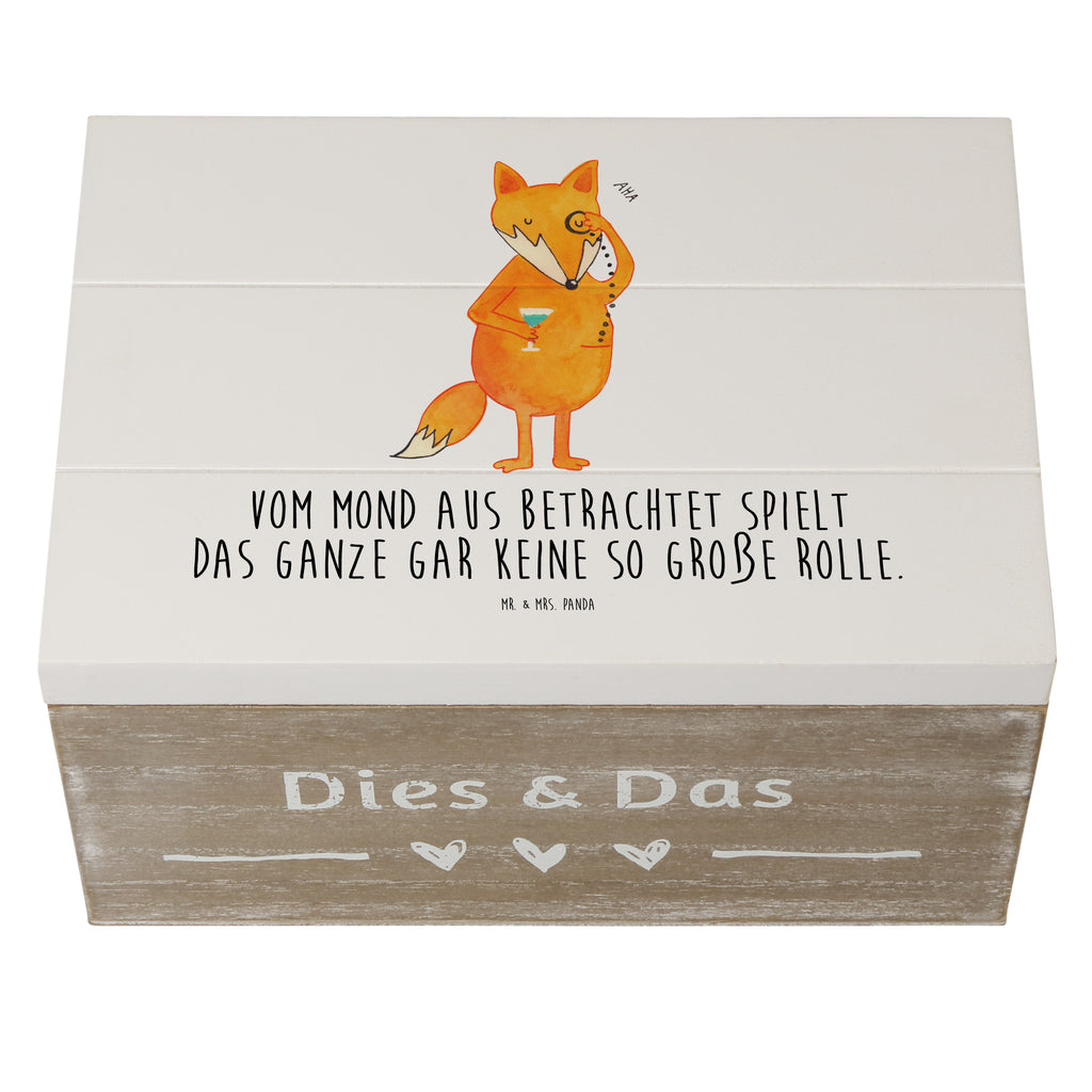 Holzkiste Fuchs Lord Holzkiste, Kiste, Schatzkiste, Truhe, Schatulle, XXL, Erinnerungsbox, Erinnerungskiste, Dekokiste, Aufbewahrungsbox, Fuchs, Füchse, tröstende Worte, Spruch lustig, Liebeskummer Geschenk, Motivation Spruch, Problemlösung
