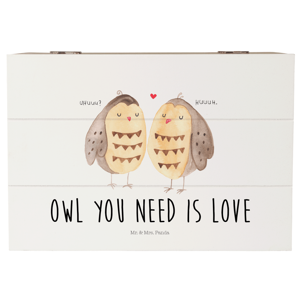 Holzkiste Eule Liebe Holzkiste, Kiste, Schatzkiste, Truhe, Schatulle, XXL, Erinnerungsbox, Erinnerungskiste, Dekokiste, Aufbewahrungsbox, Eule, Eule Deko, Liebe, Hochzeit Spruch, Owl, All you need is love, Liebe Spruch, Freundin Geschenk, Freund, Wortspiel lustig