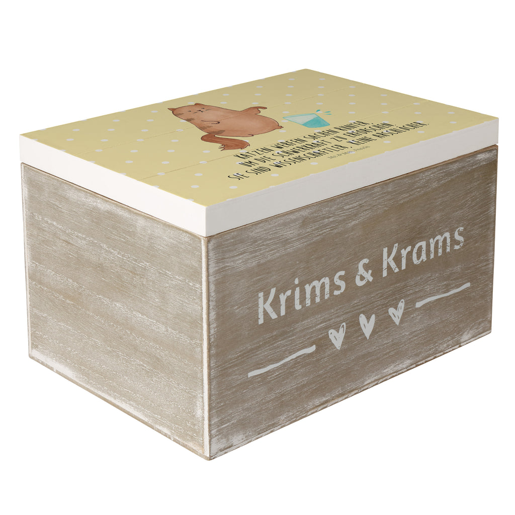 Holzkiste Katze Wasserglas Holzkiste, Kiste, Schatzkiste, Truhe, Schatulle, XXL, Erinnerungsbox, Erinnerungskiste, Dekokiste, Aufbewahrungsbox, Katze, Katzenmotiv, Katzenfan, Katzendeko, Katzenfreund, Katzenliebhaber, Katzenprodukte, Katzenartikel, Katzenaccessoires, Katzensouvenirs, Katzenliebhaberprodukte, Katzenmotive, Katzen, Kater, Mietze, Cat, Cats, Katzenhalter, Katzenbesitzerin, Haustier, Wasser, Glas