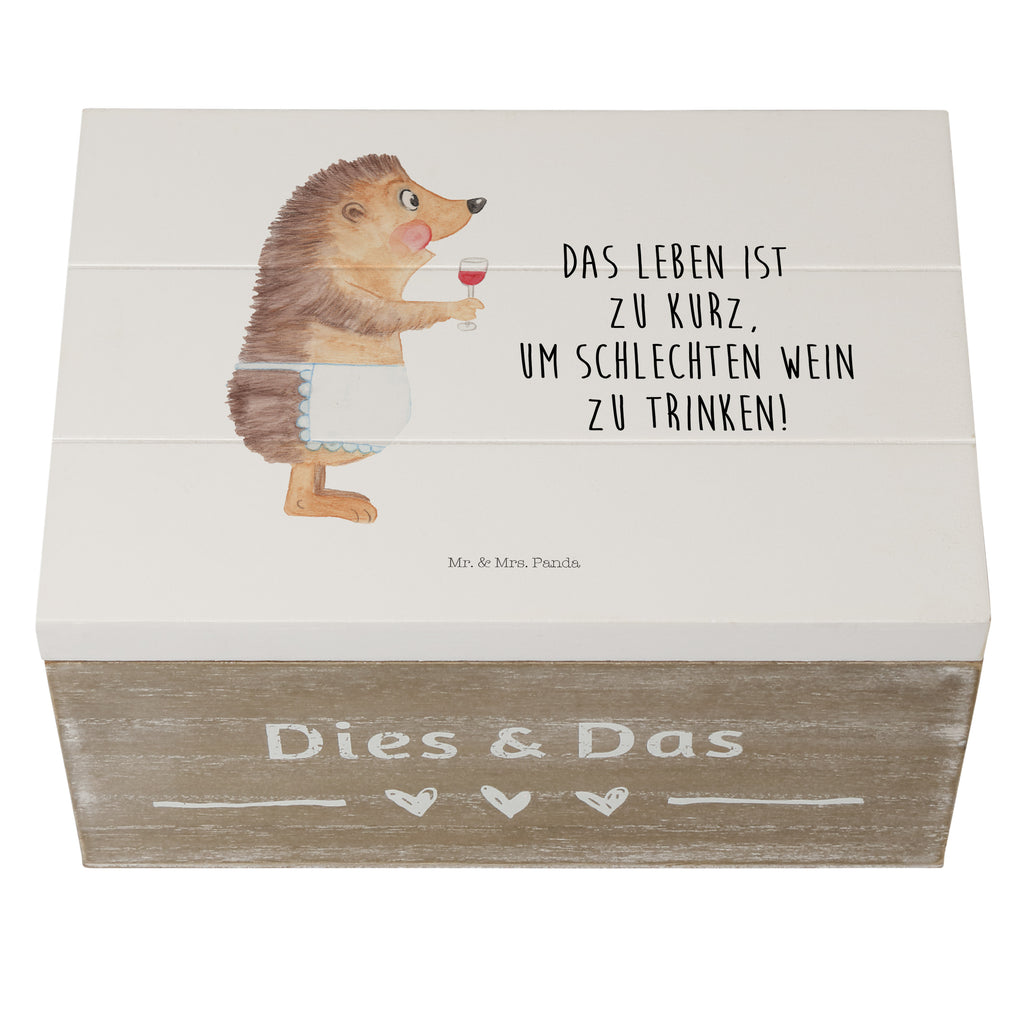 Holzkiste Igel mit Wein Holzkiste, Kiste, Schatzkiste, Truhe, Schatulle, XXL, Erinnerungsbox, Erinnerungskiste, Dekokiste, Aufbewahrungsbox, Tiermotive, Gute Laune, lustige Sprüche, Tiere, Wein Spruch, Igel, Geschenk Weintrinker, Geschenk Weinliebhaber, Wein Deko, Weinglas, Rotwein, Weißwein, Wein trinken