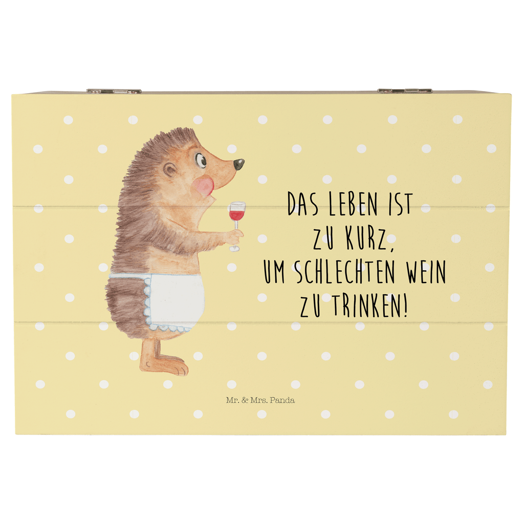 Holzkiste Igel mit Wein Holzkiste, Kiste, Schatzkiste, Truhe, Schatulle, XXL, Erinnerungsbox, Erinnerungskiste, Dekokiste, Aufbewahrungsbox, Tiermotive, Gute Laune, lustige Sprüche, Tiere, Wein Spruch, Igel, Geschenk Weintrinker, Geschenk Weinliebhaber, Wein Deko, Weinglas, Rotwein, Weißwein, Wein trinken