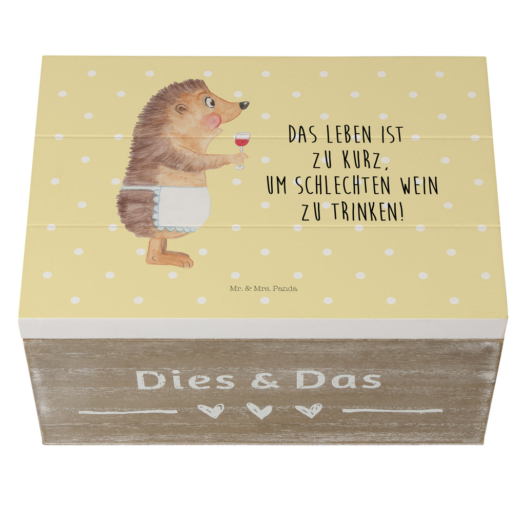 Holzkiste Igel mit Wein Holzkiste, Kiste, Schatzkiste, Truhe, Schatulle, XXL, Erinnerungsbox, Erinnerungskiste, Dekokiste, Aufbewahrungsbox, Tiermotive, Gute Laune, lustige Sprüche, Tiere, Wein Spruch, Igel, Geschenk Weintrinker, Geschenk Weinliebhaber, Wein Deko, Weinglas, Rotwein, Weißwein, Wein trinken