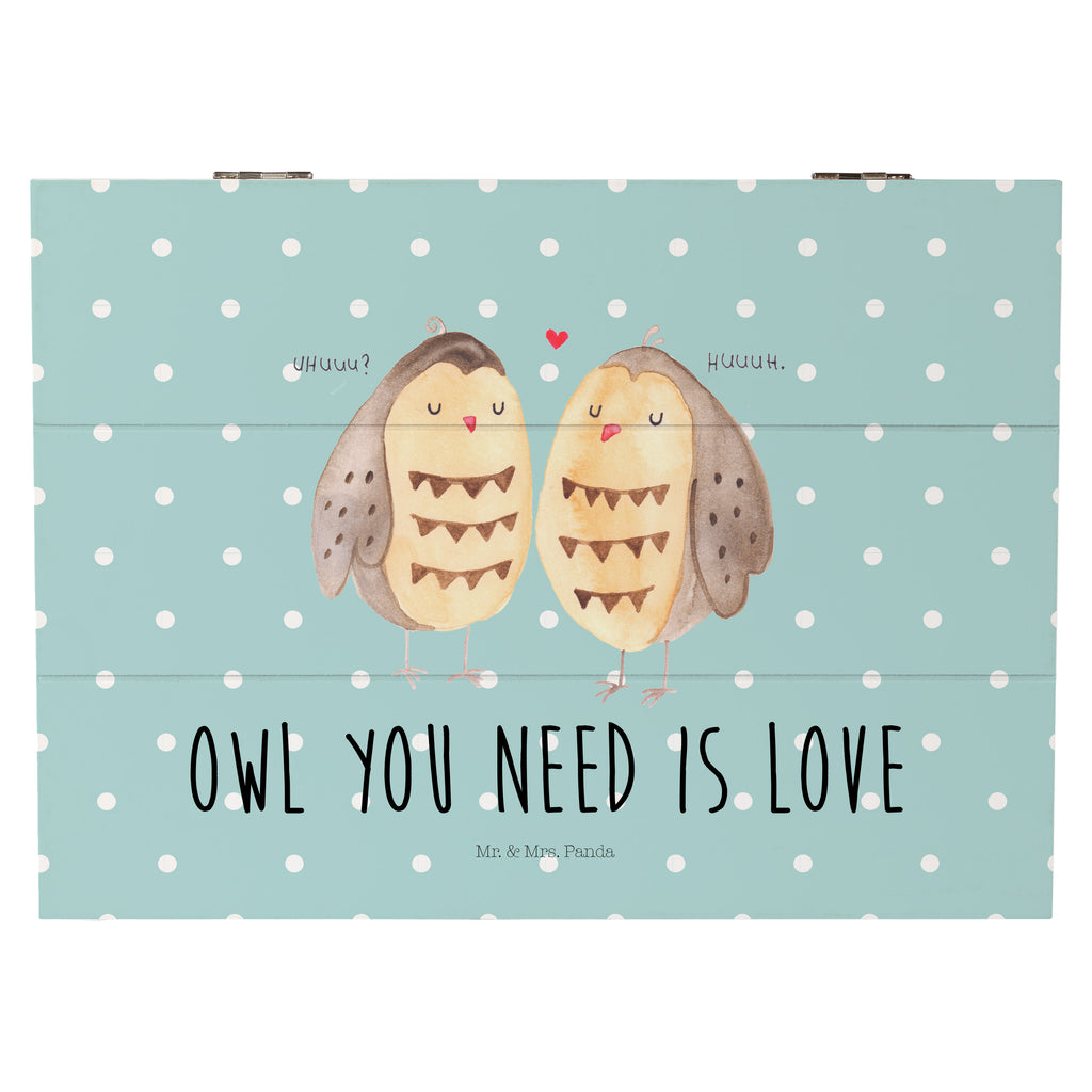 Holzkiste Eule Liebe Holzkiste, Kiste, Schatzkiste, Truhe, Schatulle, XXL, Erinnerungsbox, Erinnerungskiste, Dekokiste, Aufbewahrungsbox, Eule, Eule Deko, Liebe, Hochzeit Spruch, Owl, All you need is love, Liebe Spruch, Freundin Geschenk, Freund, Wortspiel lustig